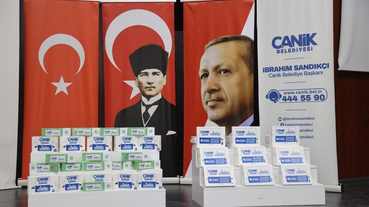 Canik Belediyesi’nden YKS ve LGS şampiyonlarına ödül