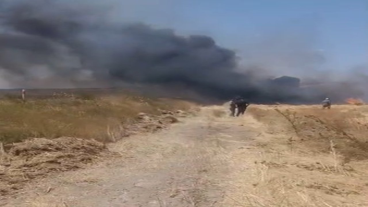 Seyitgazi ilçesinde bir yangın daha