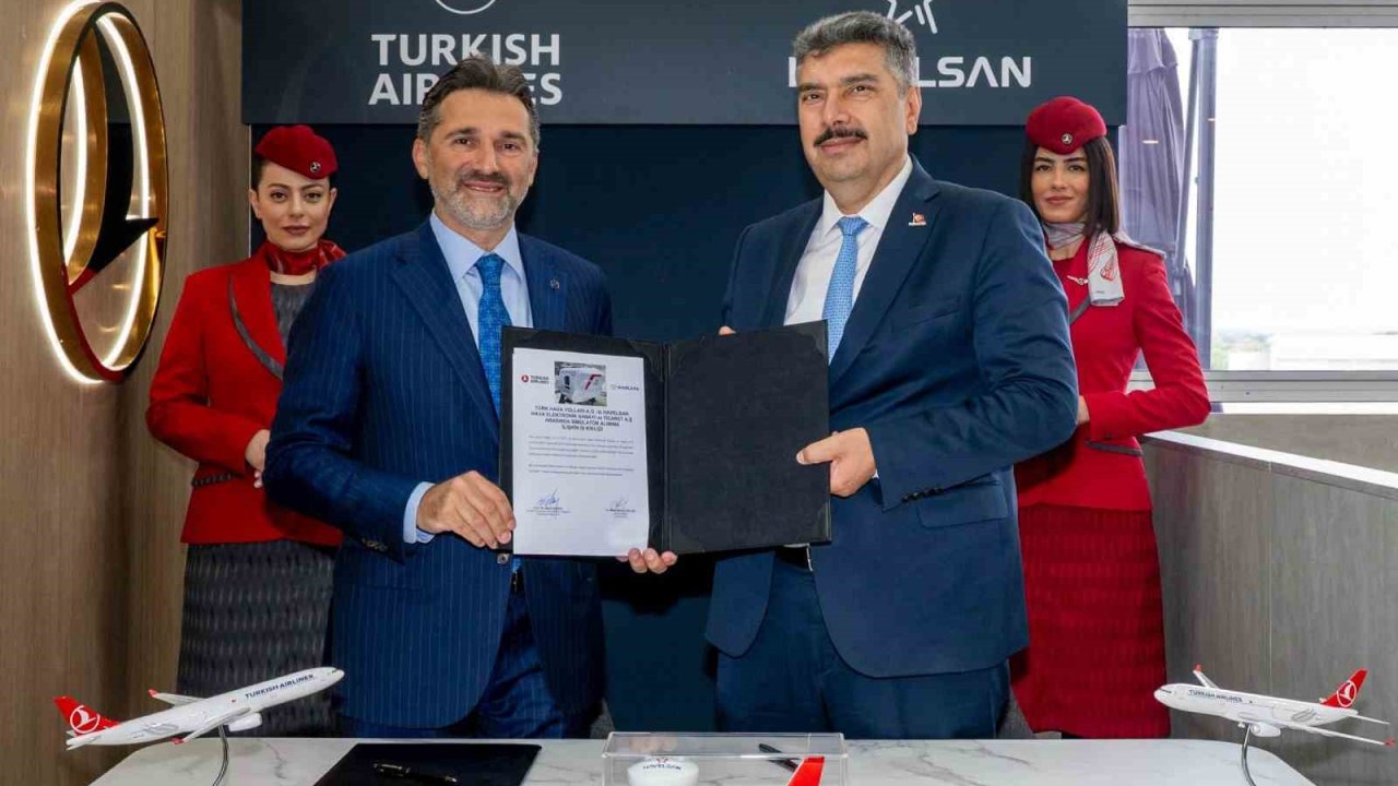 Türk Hava Yolları, HAVELSAN ile 12 uçuş simülatörü için sözleşme imzaladı