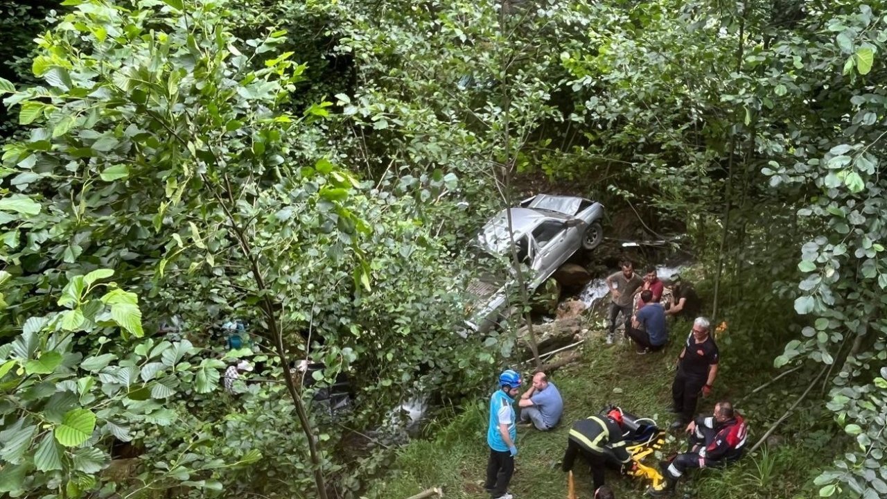 Trabzon’da trafik kazası: 1 ölü, 5 yaralı
