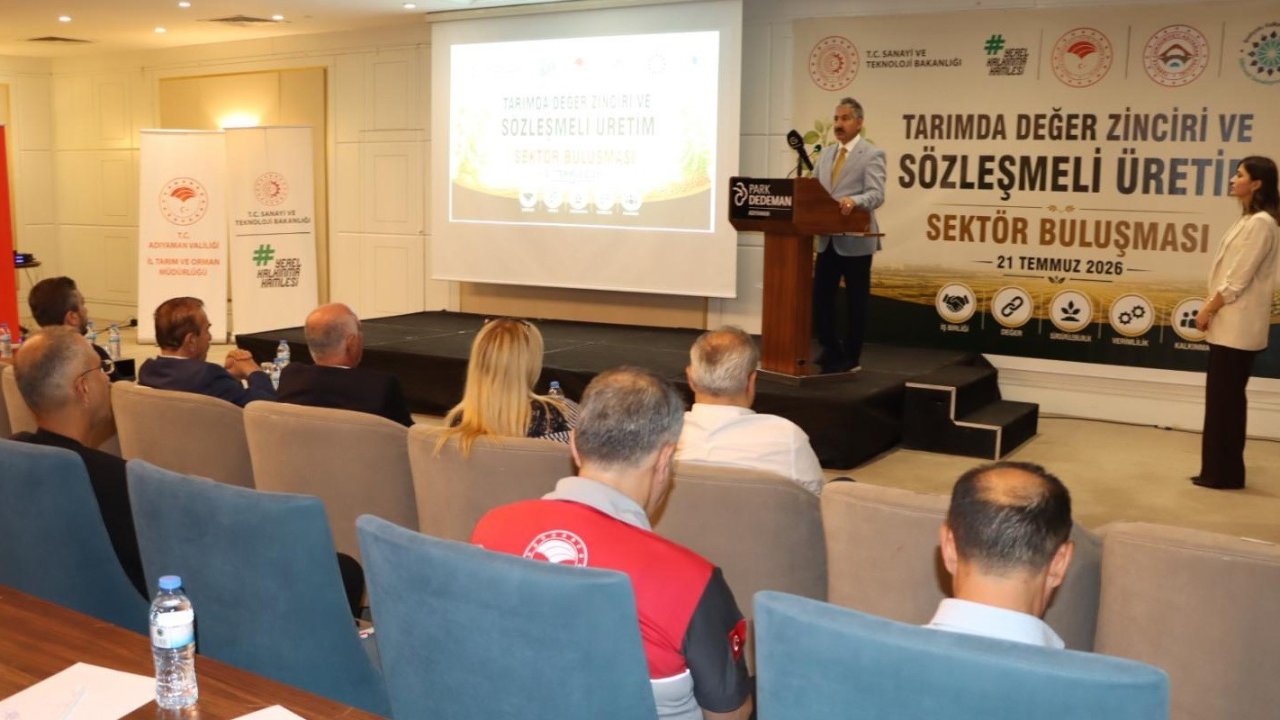 Tarım sektör temsilcileri bir araya geldi