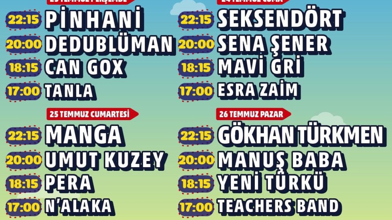 Gençlik, Marmaris’te buluşuyor