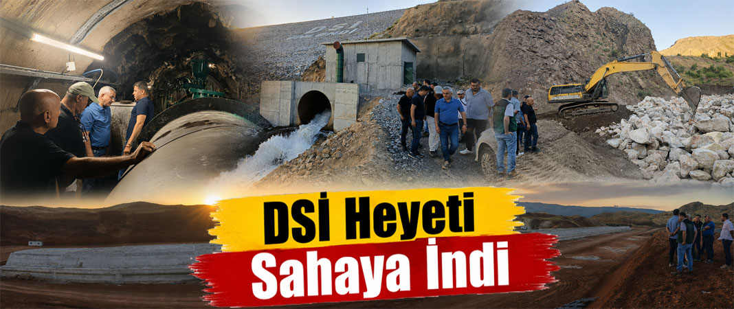 DSİ Heyeti Digor Yaylacık HİS Göleti’nde İncelemelerde Bulundu