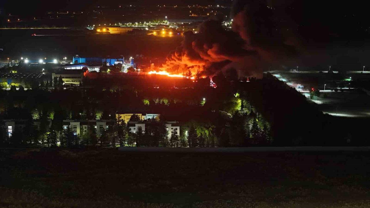 TEİ’deki yangın kontrol altına alındı