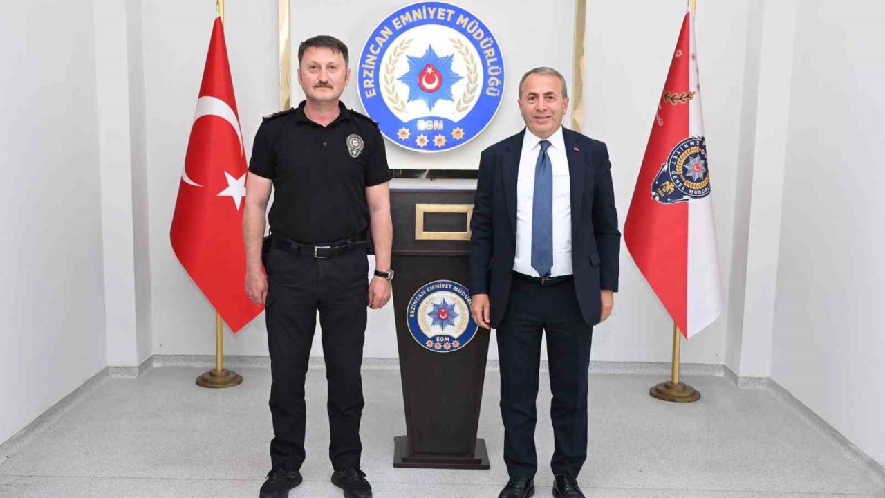 Erzincan eski İl Emniyet Müdürü Kurt’tan Baybaba’ya ziyaret