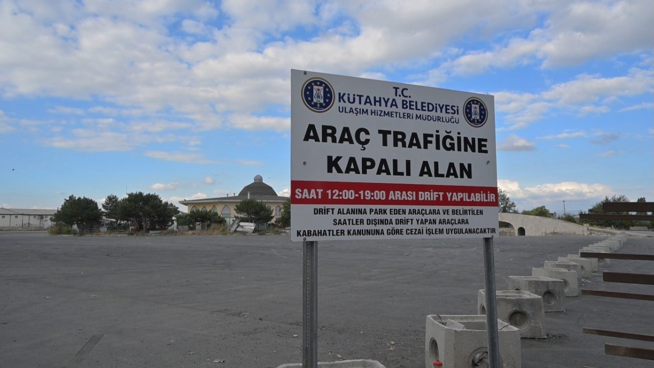 Kütahya’da gürültü ve güvenlik şikâyetleri sonrası drift pisti kapatıldı