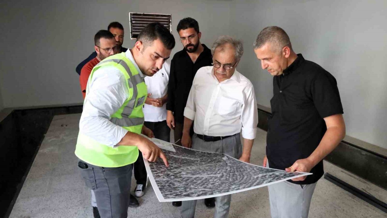 Hayri Baraçlı projeleri yerinde inceledi