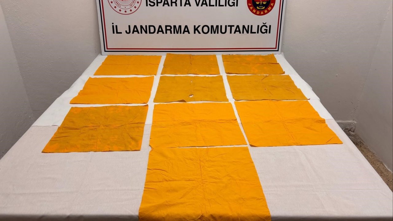 Isparta’da 64 bin kullanımlık sentetik uyuşturucu operasyonu
