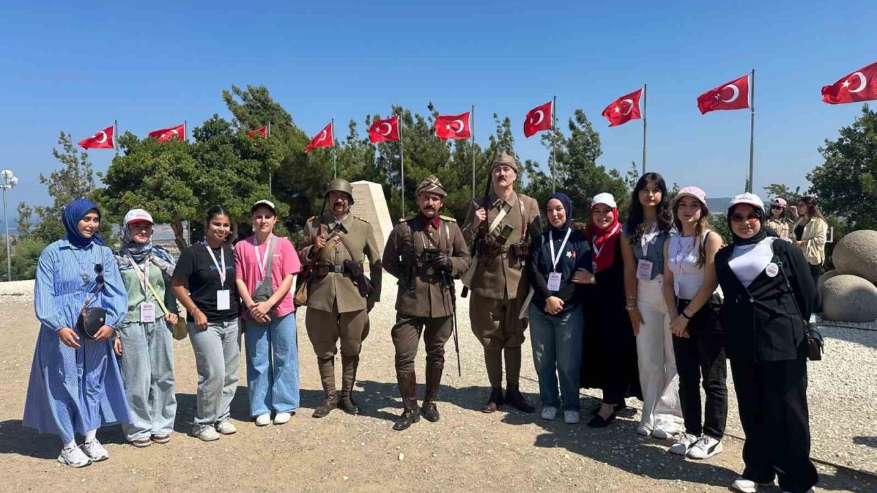 Düzceli gençler Çanakkale ruhunu yerinde yaşadı