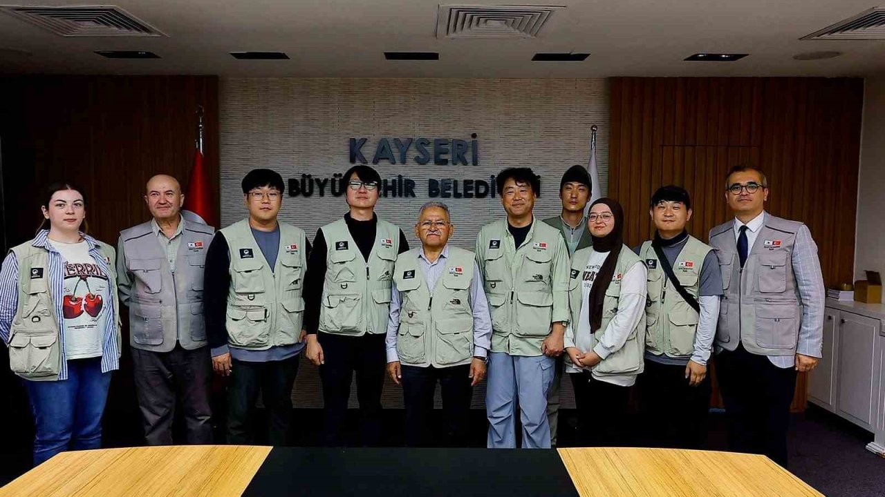 Kültepe’te uluslararası ilgi: Başkan Büyükkılıç Güney Kore heyetini kabul etti