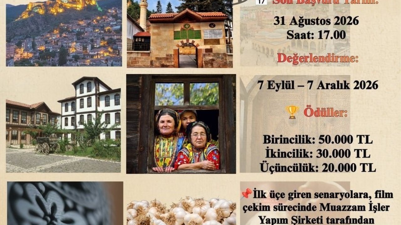 Kastamonu’nun kültürel mirasını en iyi anlatacak senaryo yarışmayla belirlenecek