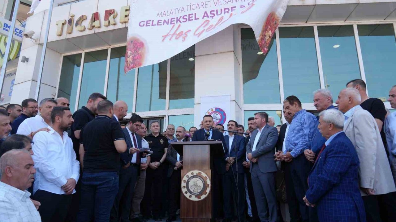 Malatya TSO’dan birlik beraberlik mesajı yüklü aşure buluşması