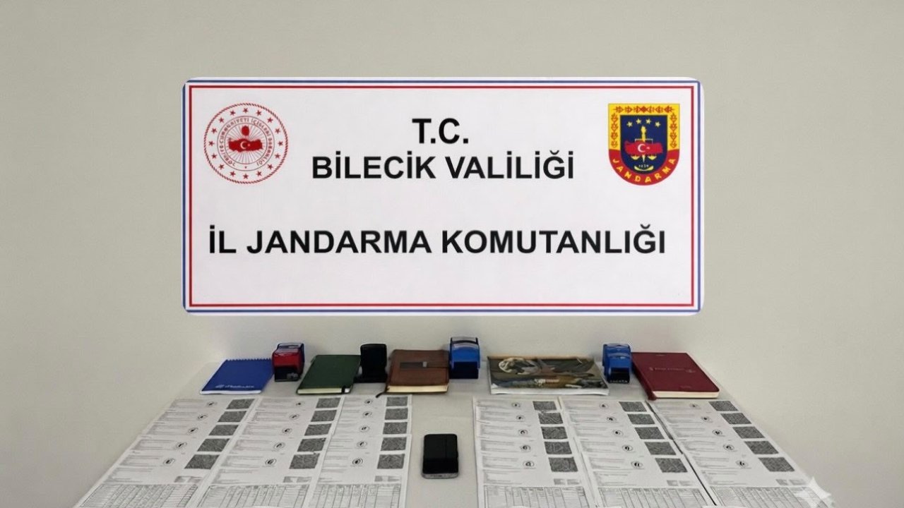 Bilecik’te 14,5 milyon liralık sahte fatura ele geçirildi, 2 kişi yakalandı