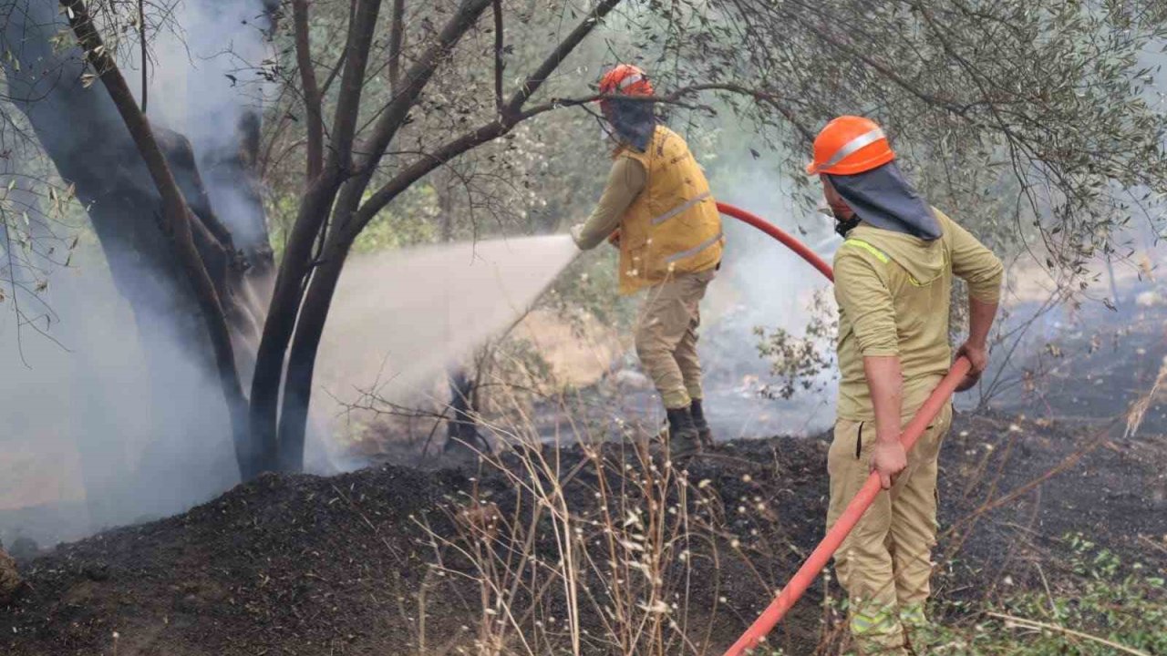 Fethiye’deki yangının enerjisi düşürüldü