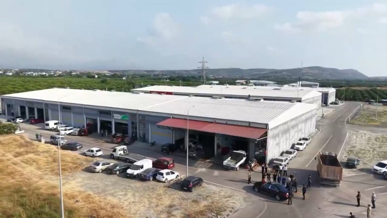 Vali Masatlı, Erzin Küçük Sanayi Sitesi’nde incelemelerde bulundu