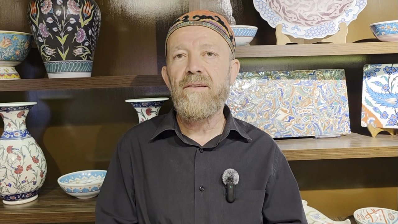 Duayen çini ustası İsmail Yiğit: "Çini, Türk-İslam sanatlarının zirvesine çıkacaktır"