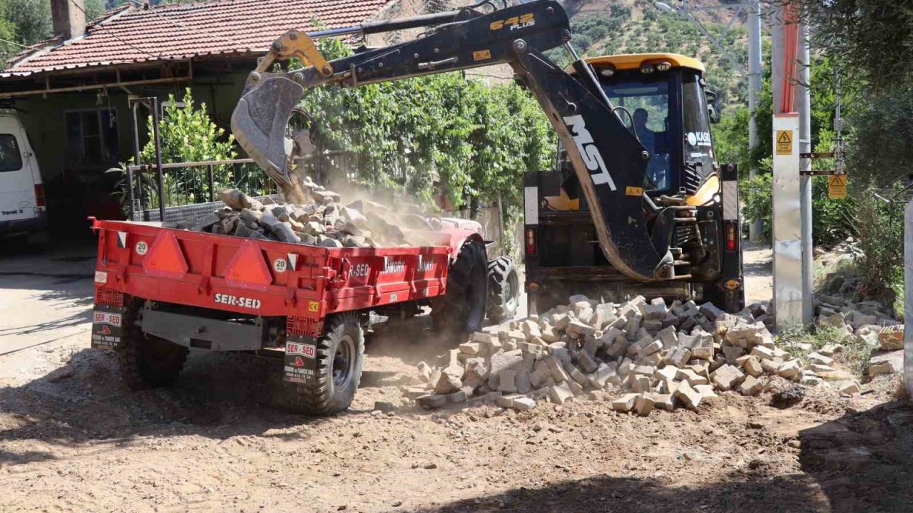 Nazilli Belediyesi kırsal mahallelere yatırım seferberliği başlattı