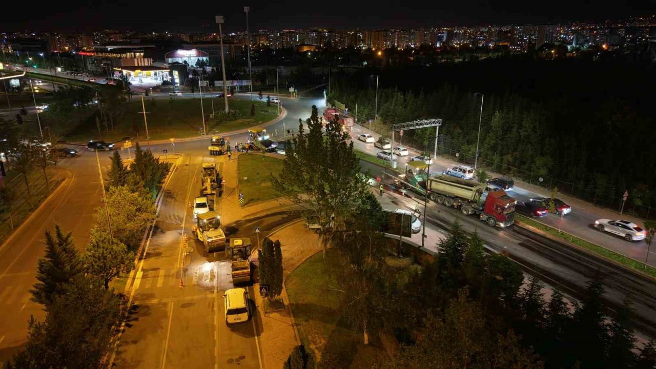 Kerkük bulvarında 14 milyon TL’lik asfalt çalışması