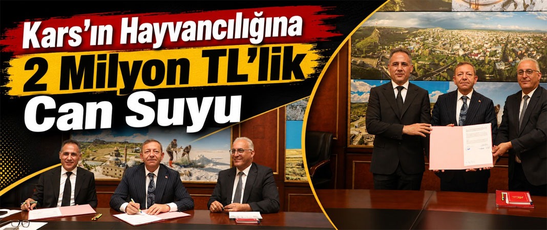 Kars’ta Küçükbaş Hayvancılığa Büyük Destek