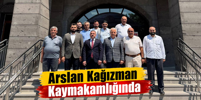 65.Hükümet Ulaştırma, Denizcilik ve Haberleşme Bakanı Ahmet Arslan Kağızman Kaymakamlığında