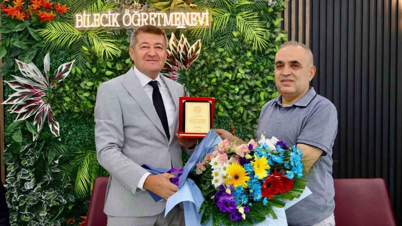 5 yıllık şube müdürüne veda