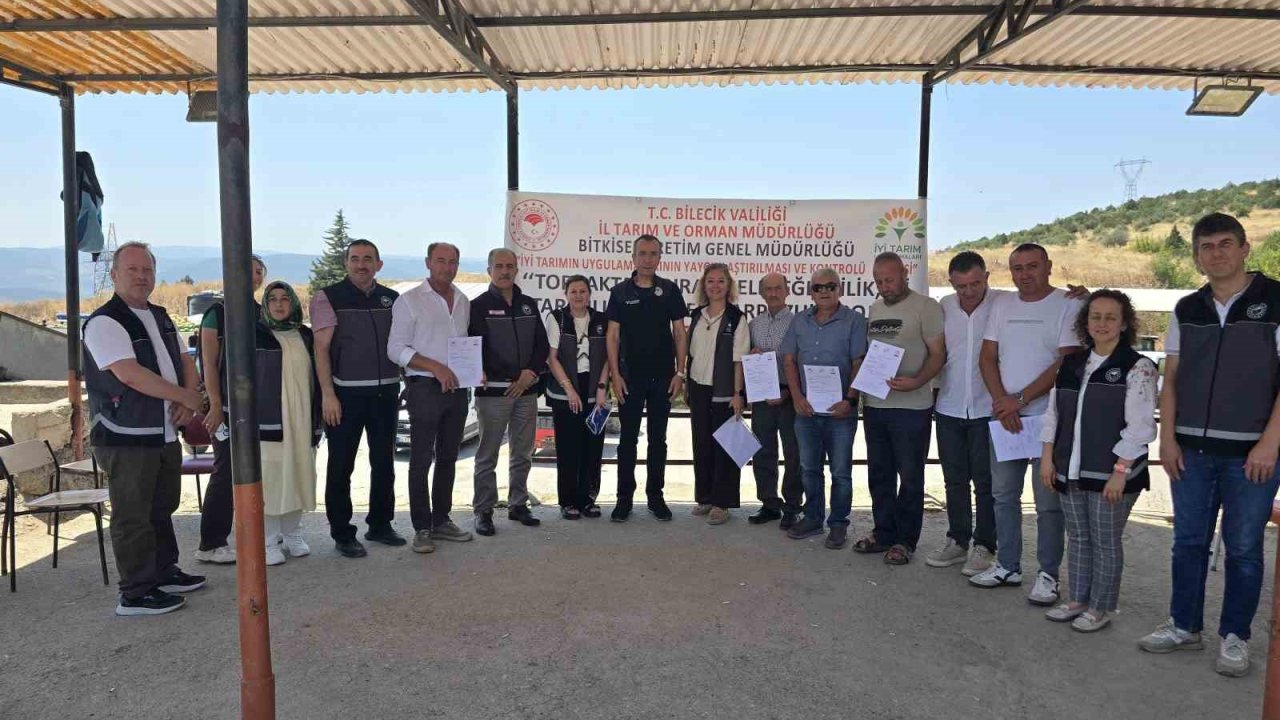 4,5 milyon kiloluk karpuz üretimine ‘temiz’ raporu