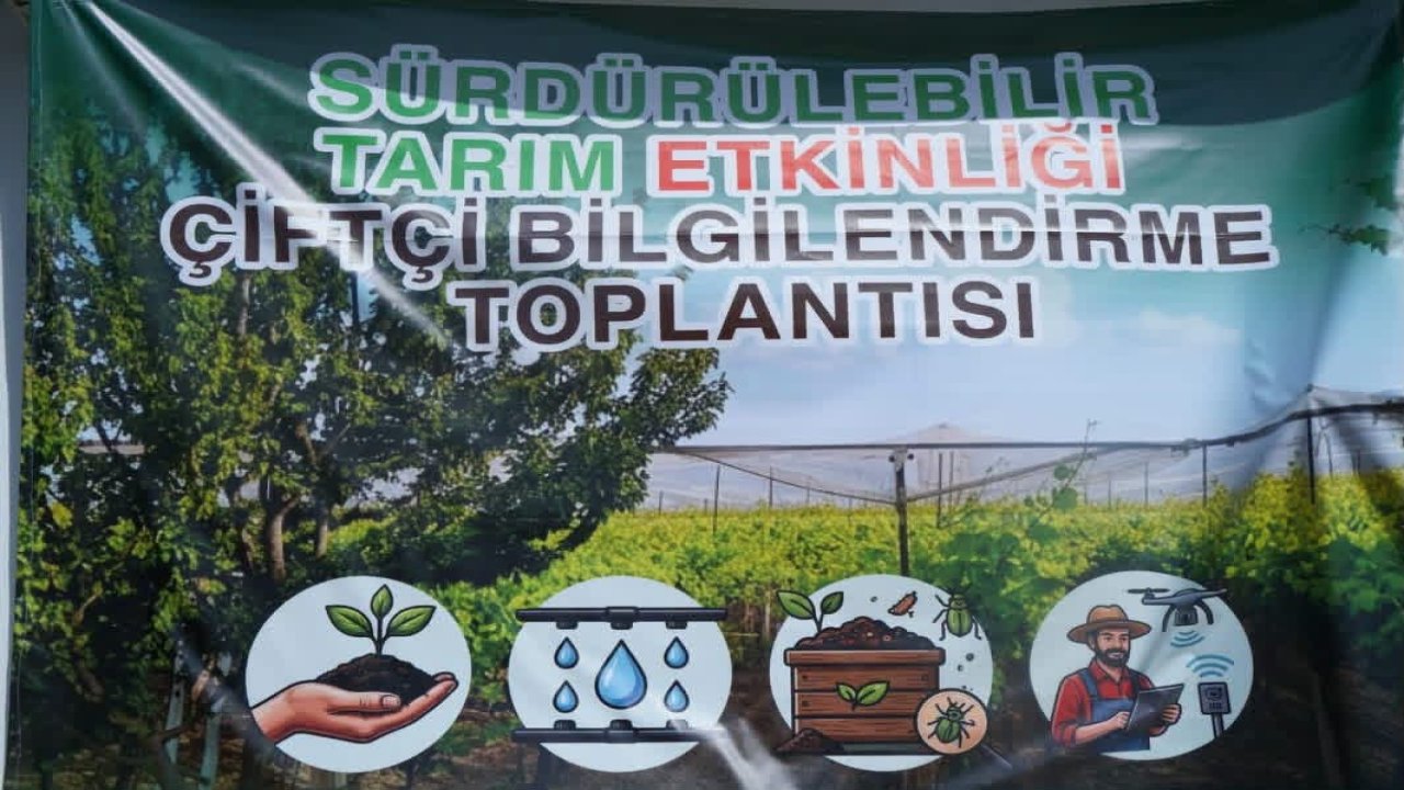 Sarıgöl’de sürdürülebilir tarım eğitimlerine yoğun ilgi