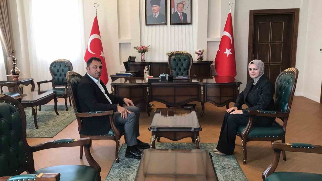 Cengiz’den Kaymakam Bayguş’a hayırlı olsun ziyareti
