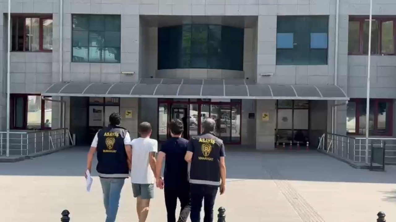 Manavgat polisi üç firari hükümlüyü aynı gün yakaladı