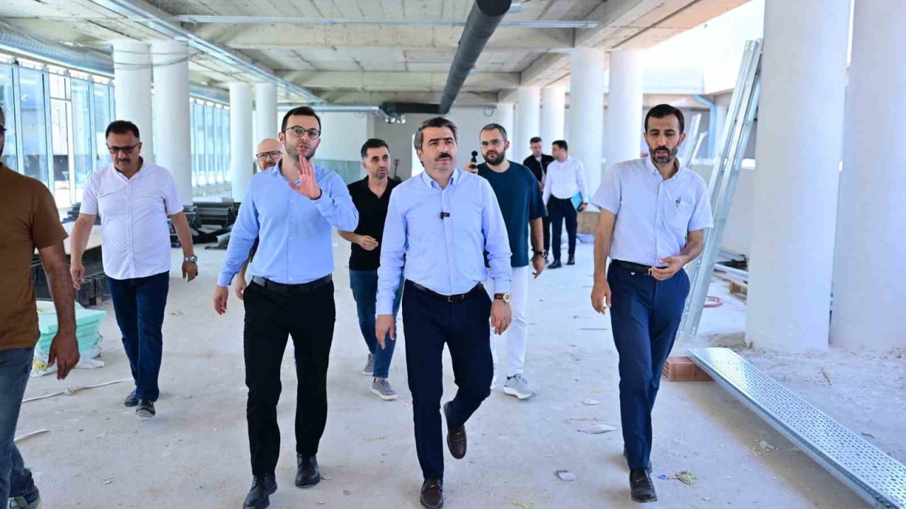 Yavuzselim pazaryeri’nde çalışmalar devam ediyor