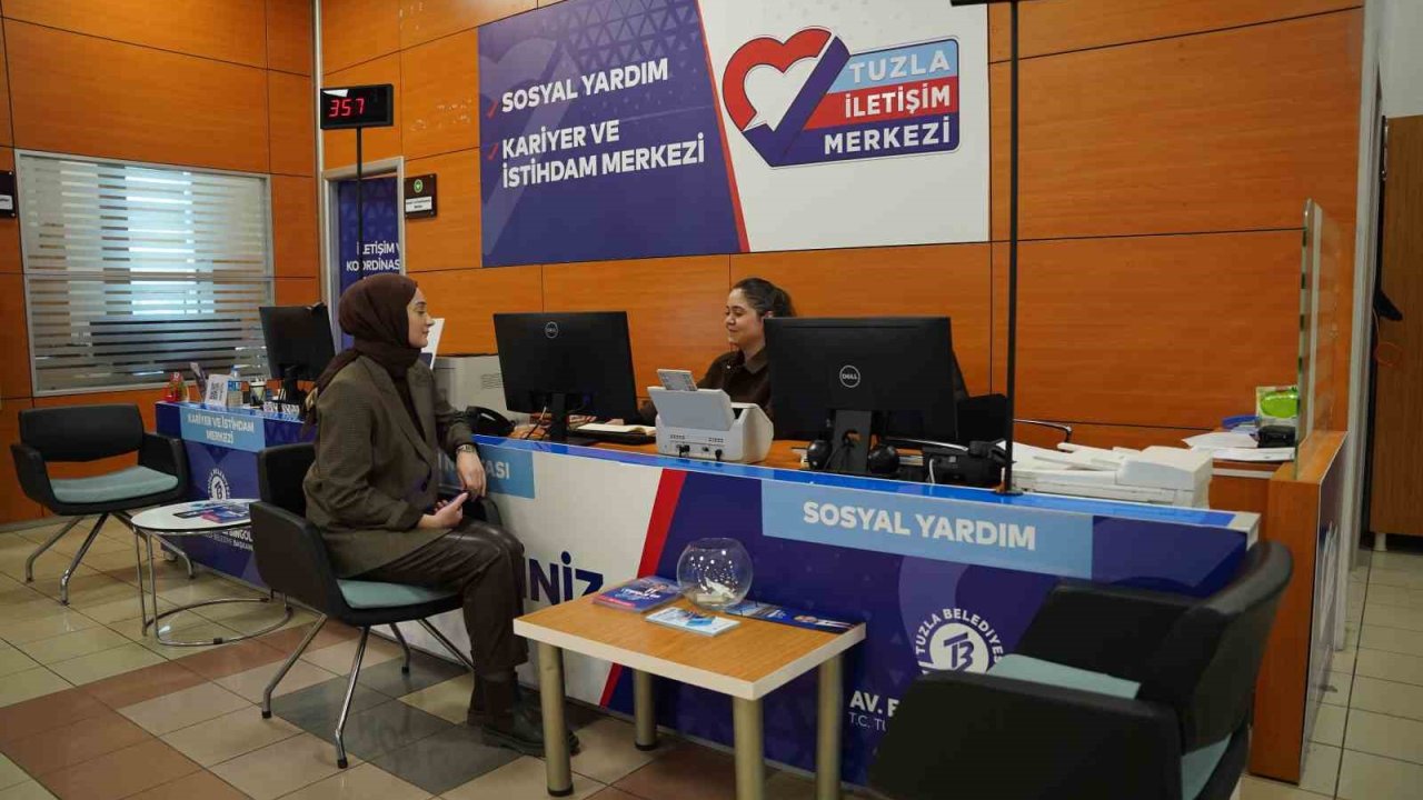 Tuzla İletişim Merkezi vatandaşın taleplerini tek merkezden yönetiyor