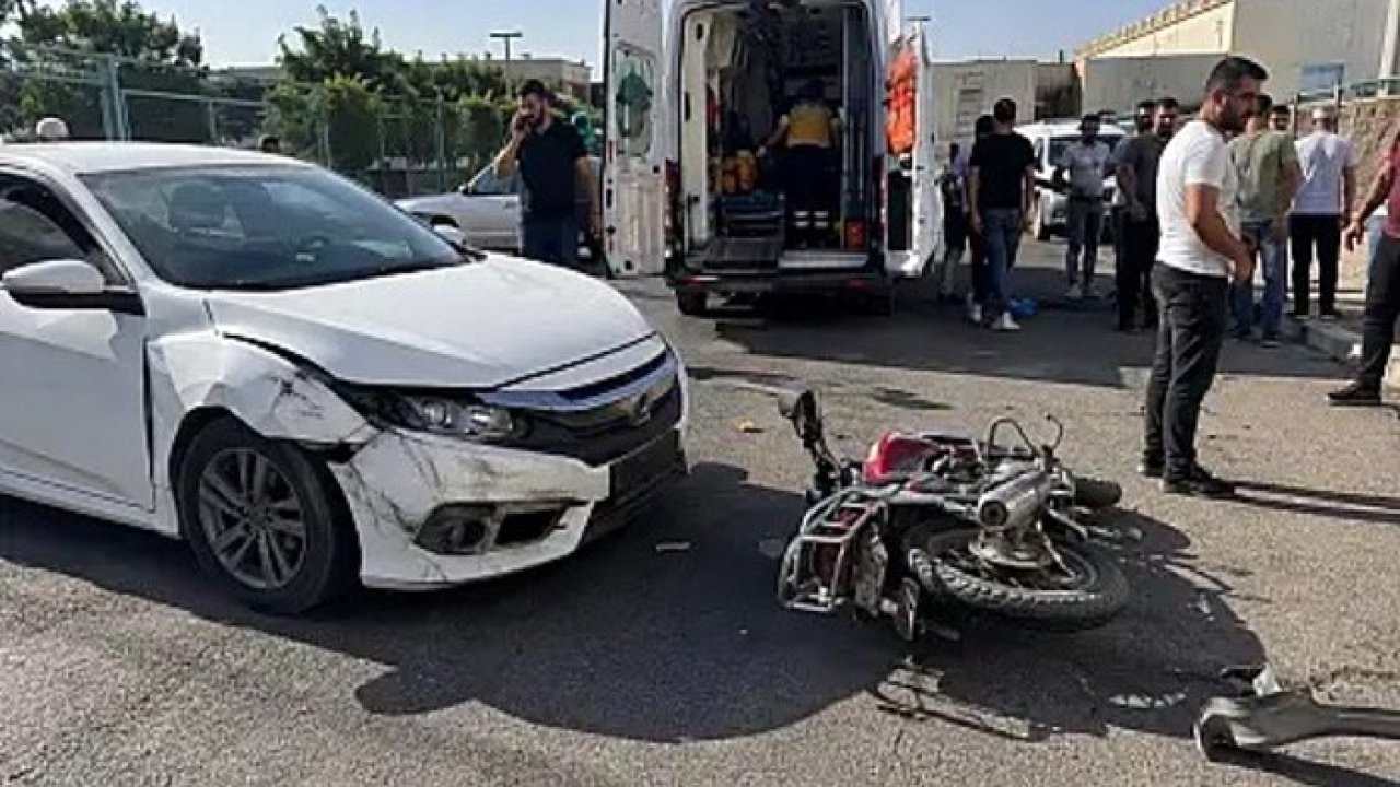 Siirt’te otomobil ile motosiklet çarpıştı: 2 yaralı
