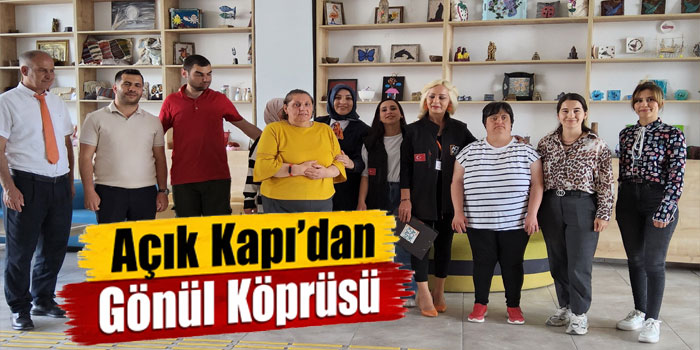 Kars Açık Kapı’dan Engelli Bakım Merkezine Anlamlı Buluşma