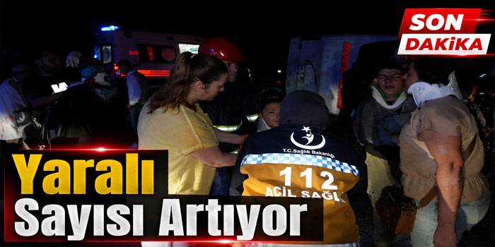 Otobüs kazasında yaralı sayısı 40'a yükseldi