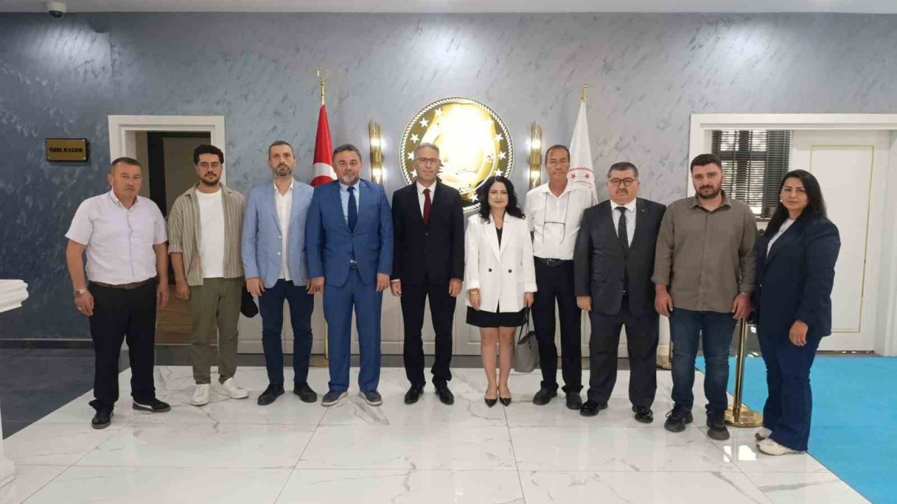DÇGC Başsavcı Ünalan’a hayırlı olsun ziyareti