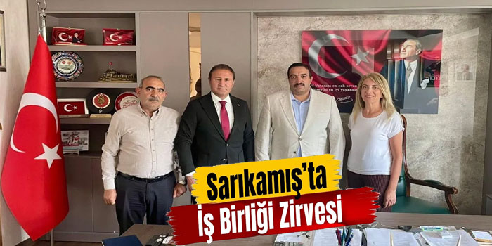 Bursa Kars Ardahan Iğdır Federasyonu’ndan Sarıkamış Belediyesi’ne Ziyaret