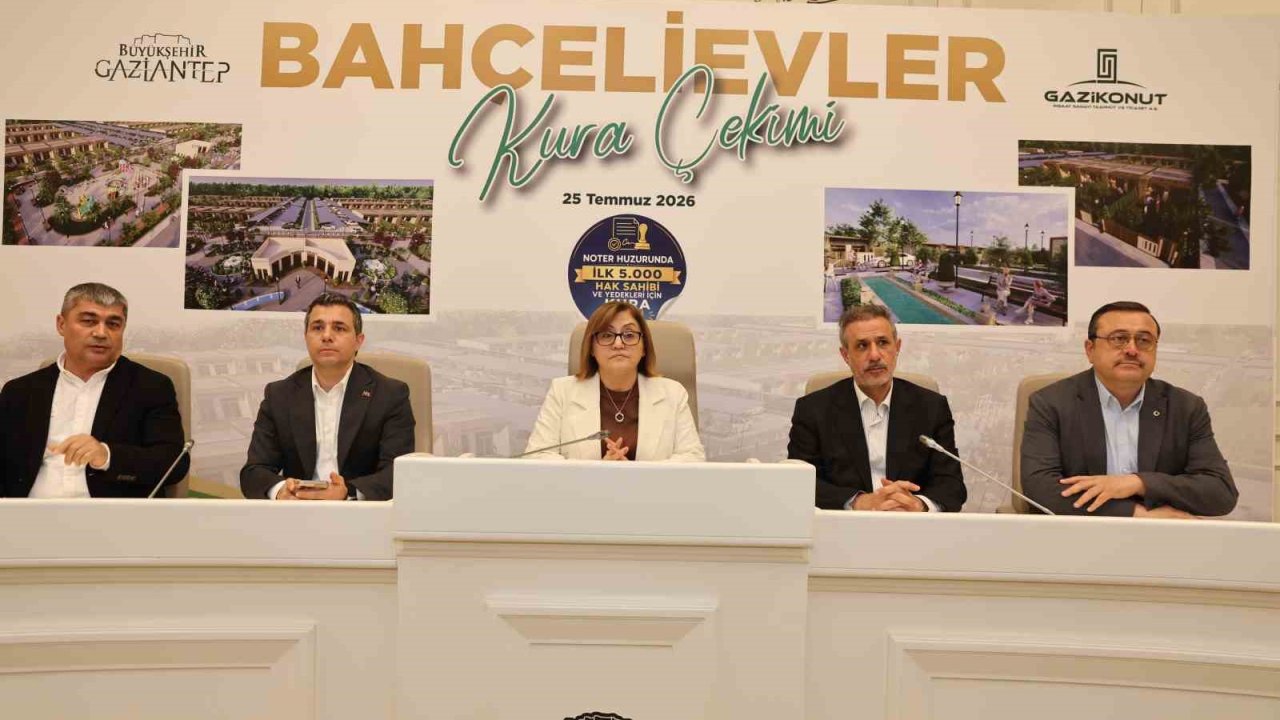 Bahçelievlerin ilk 5 bin hak sahibi belirlendi
