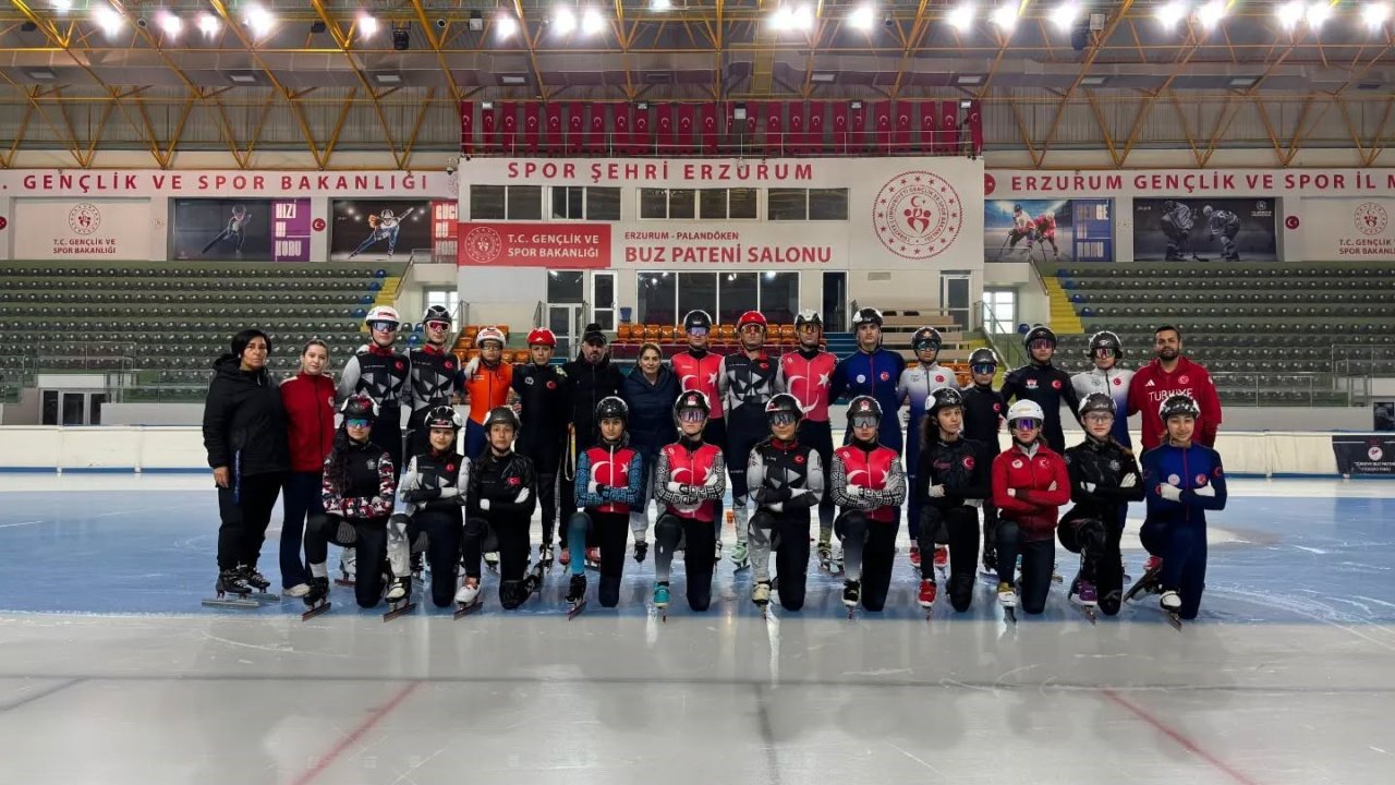Short Track yeni sezon hazırlık kampları erzurum’da tamamlandı