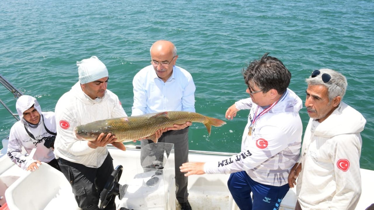 Malatya’da sınırları aşan turna balığı heyecanı