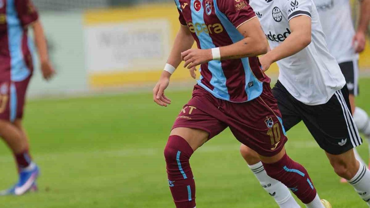 Trabzonspor, Frankfurt’a 3-0 mağlup oldu