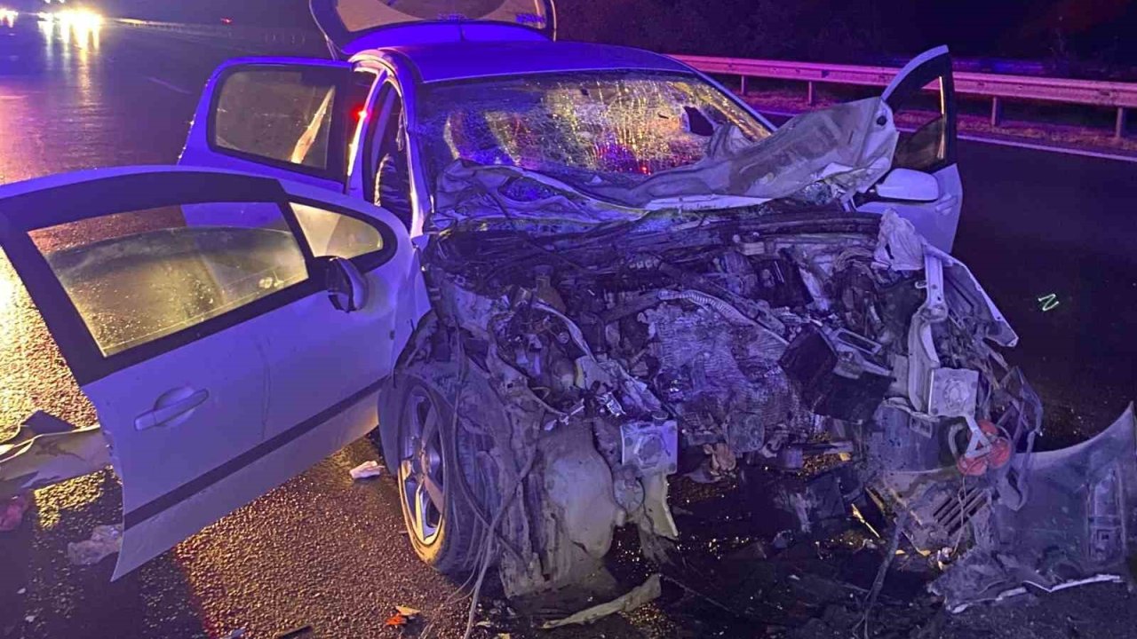 Trafik kazasında bir kişi hayatını kaybetti