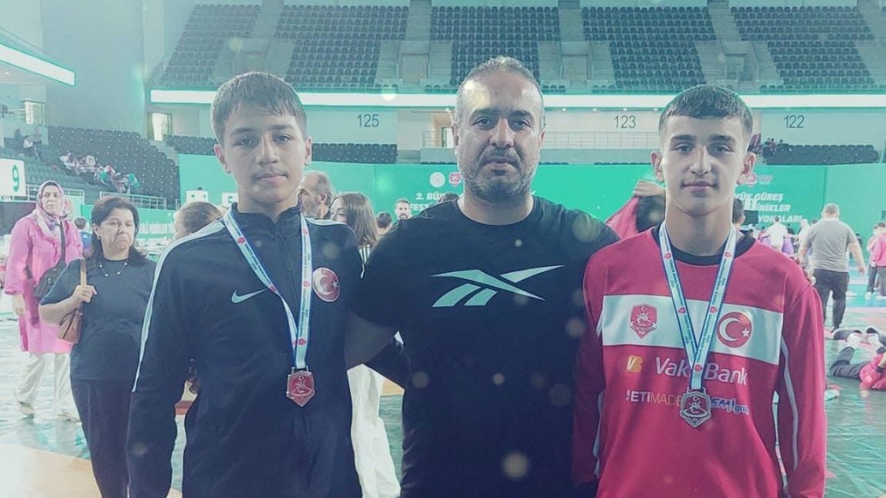 Düzceli Güreşçilerden Türkiye Şampiyonası’nda büyük başarı