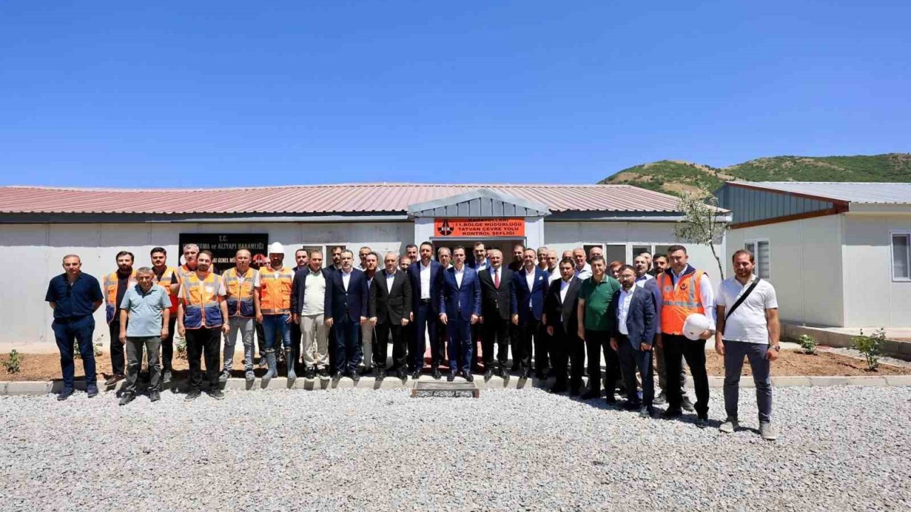 Tatvan çevre yolunda inceleme