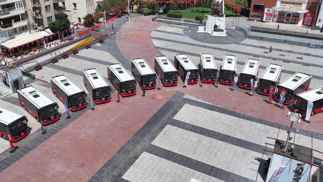 Manisa ulaşım filosuna 14 yeni araç