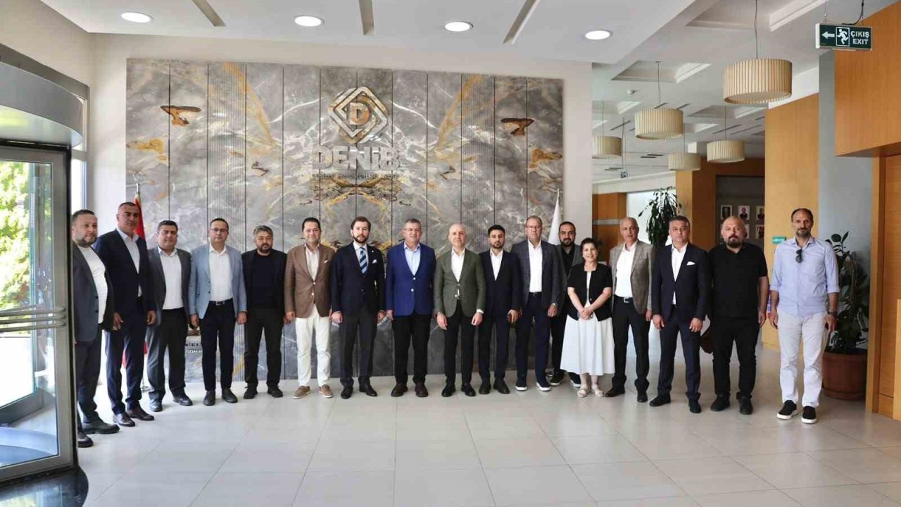 AK Parti Denizli heyetinden OSB ve DENİB’e ziyaretlerde bulundu