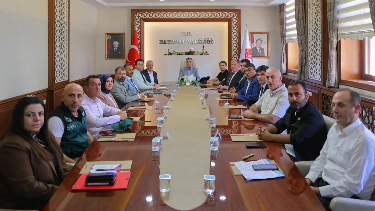 Bayburt’ta İl İstihdam ve Mesleki Eğitim Kurulu toplandı