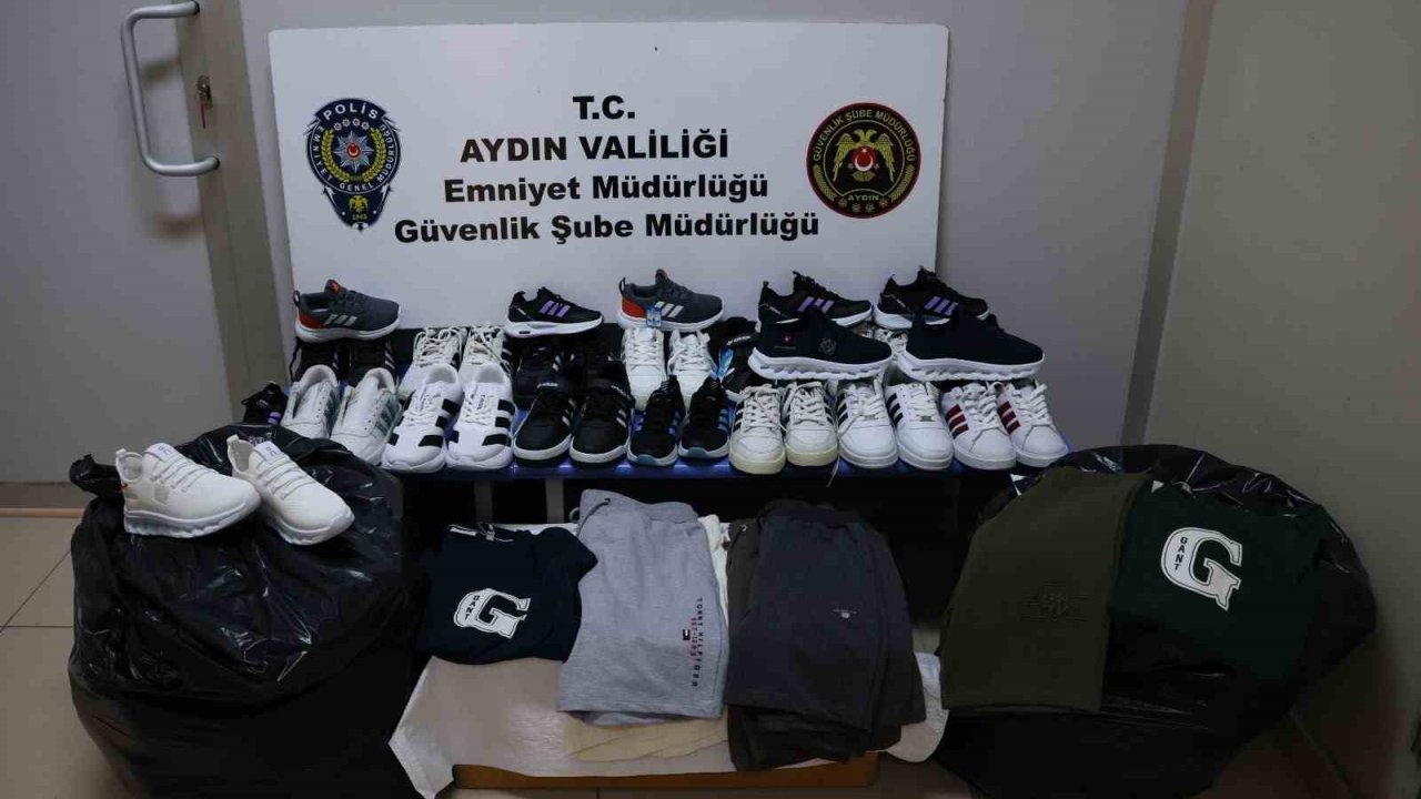 Aydın’da 7 ayda 55 milyon liralık sahte ürün ele geçirildi