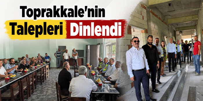 Toprakkale’de Çalışmalar Değerlendirildi