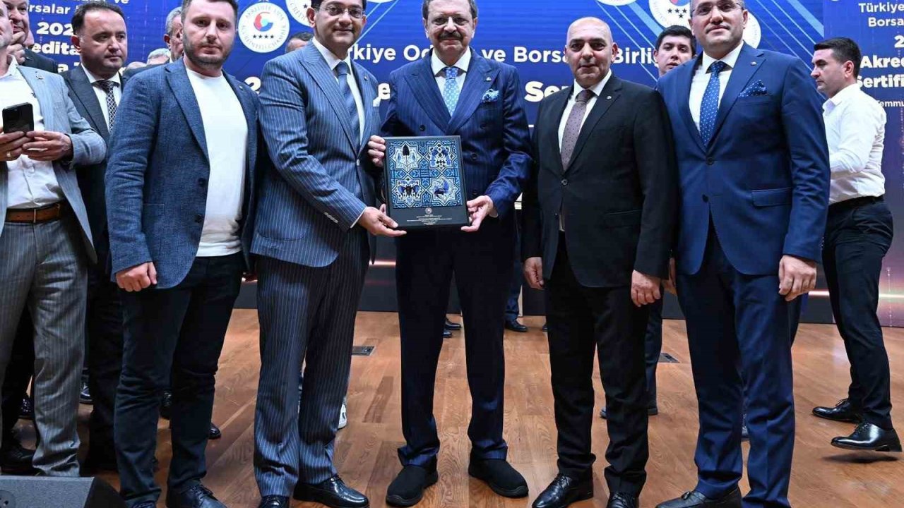Erzurum Ticaret Borsası’na 5 yıldızlı akreditasyon belgesi