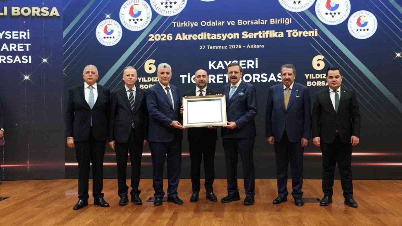 Kayseri Ticaret Borsası’ndan büyük başarı